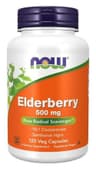 NOW Foods - Elderberry 500mg - 120 Capsules