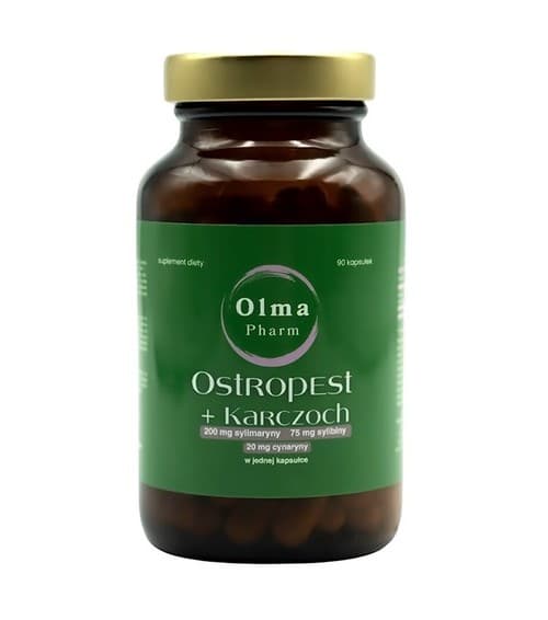 Olma Pharm - Milk Thistle + Artichoke - 90 Caps – Olma Pharm förpackning
