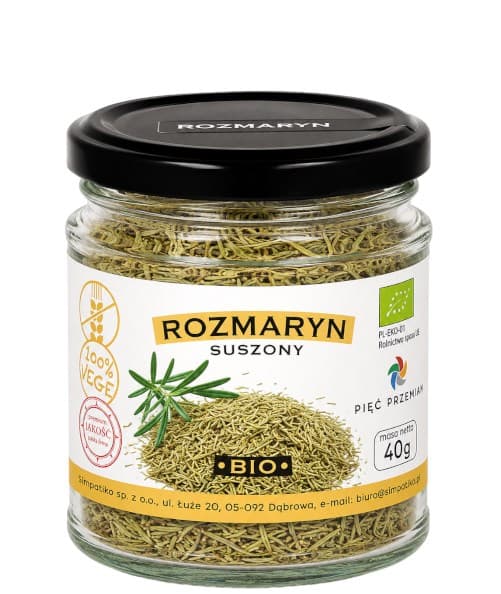 Pięć Przemian - Rosemary Dried Organic Gluten-Free 45g