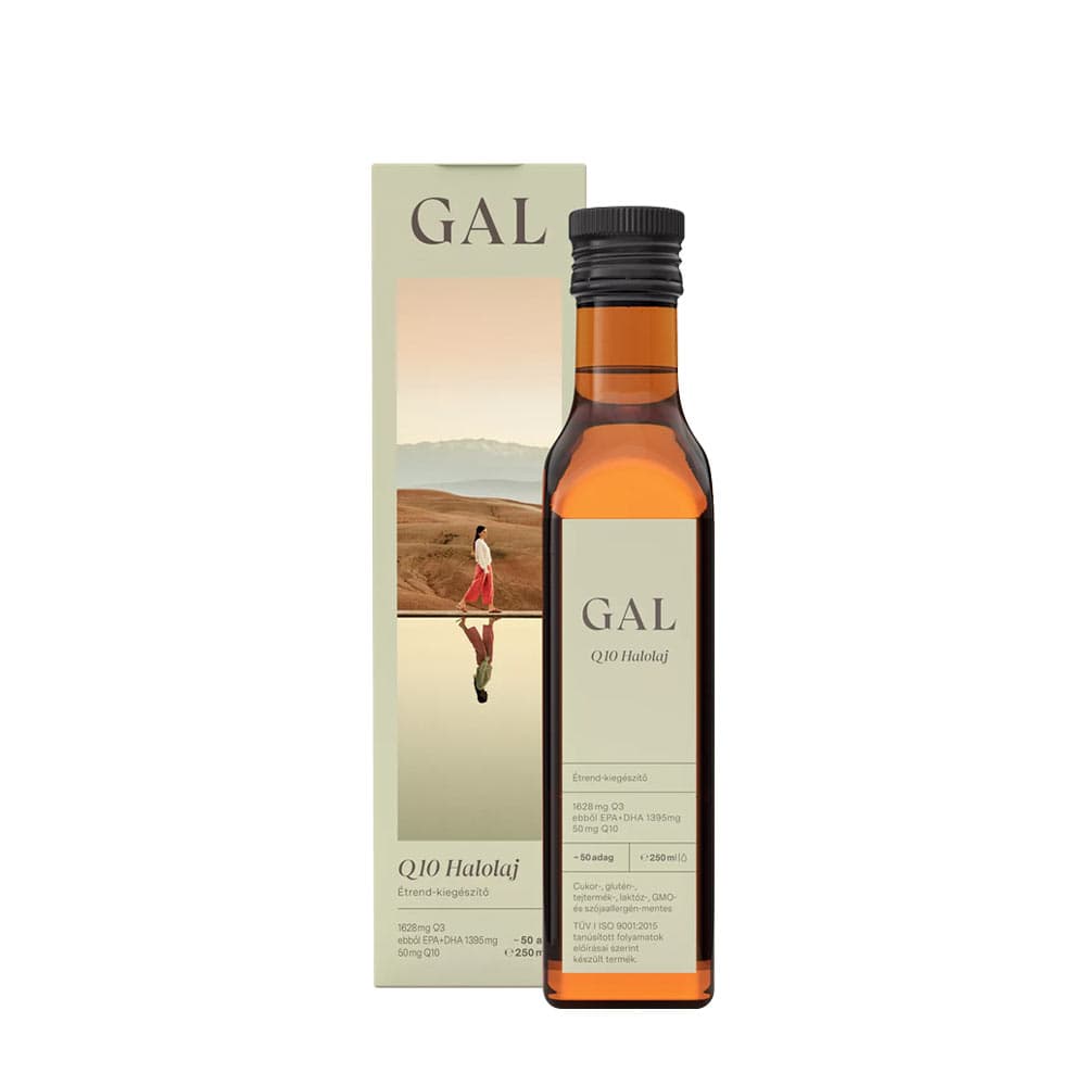 Gal - Q10 Fish Oil - 250ml – GAL förpackning