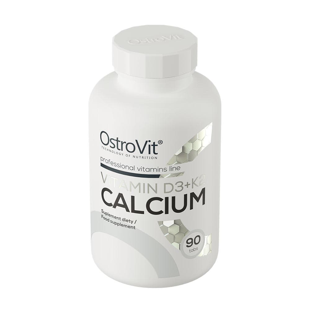 OstroVit - Vitamin D3 + K2 Calcium - 90 Tabs