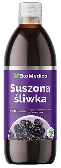 Eka Medica - Dried Plum Juice 500ml – Eka Medica förpackning