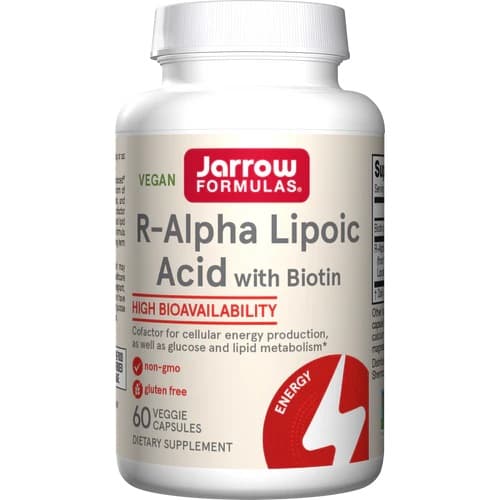 Jarrow Formulas - R-Alpha Lipoic Acid with Biotin
