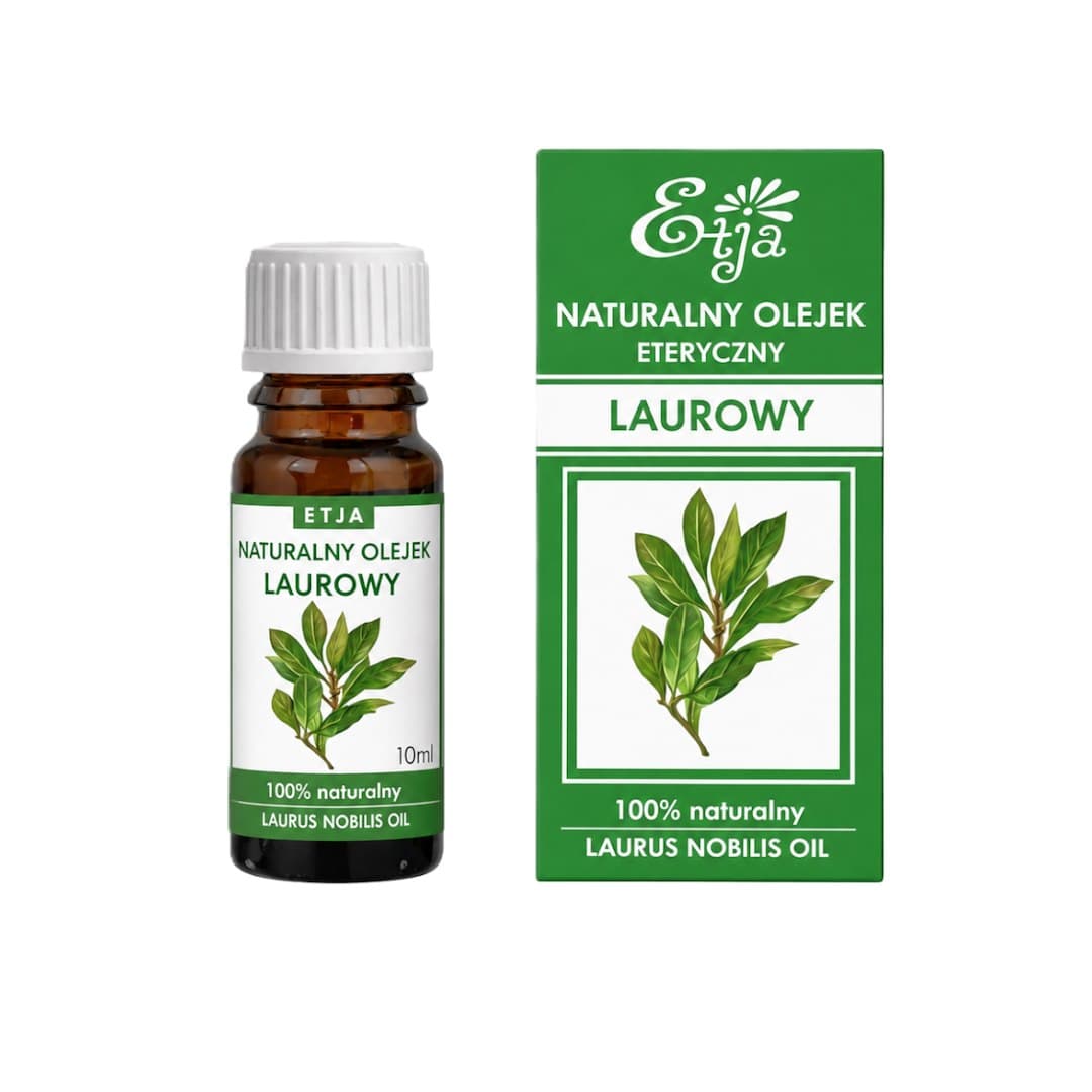 Etja - Natural Essential Oil - Bay Laurel 10ml – Etja förpackning