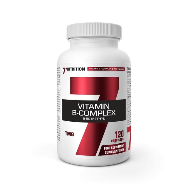 7 Nutrition - B-Complex B50 Methyl - 120 Caps – 7 Nutrition