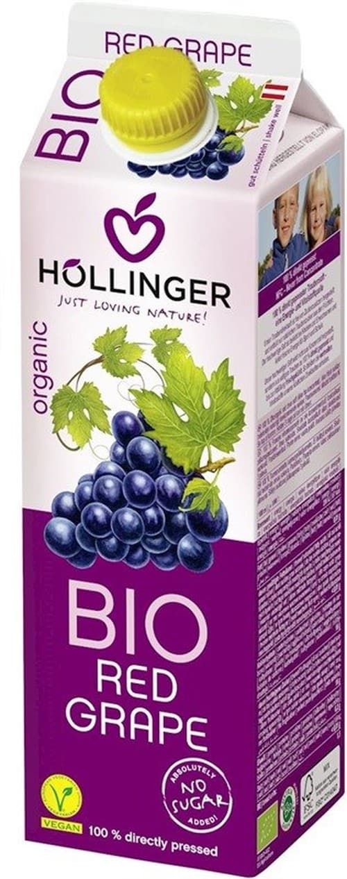 Hollinger - Bio Punaviini - 1L – Hollinger pakkaus