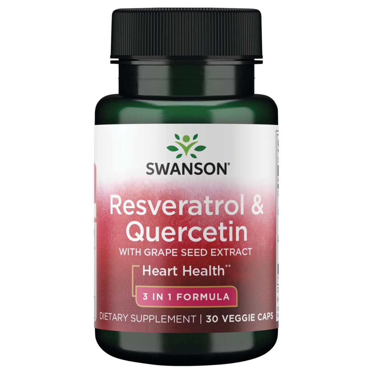 Swanson - Resveratrol & Quercetin - 30 Days – Swanson förpackning