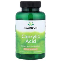 Swanson - Caprylic Acid - 60 Softgels