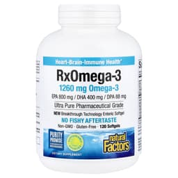 Natural Factors - 1260mg - 120 Sgels