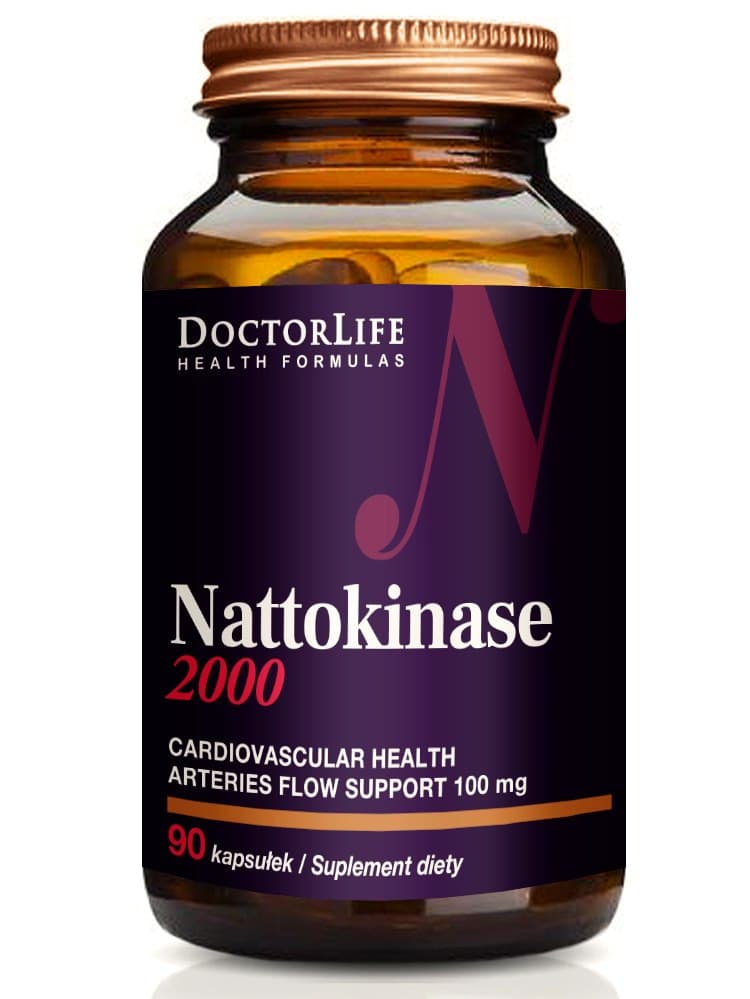 Doctor Life - Nattokinase 2000 - 90 Caps – Doctor Life förpackning