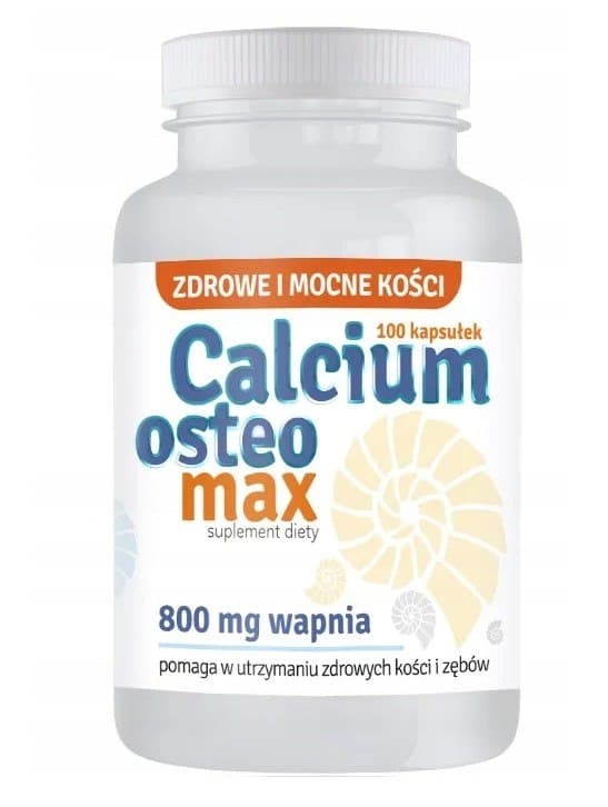 Alg Pharma - Calcium Osteo Max - 100 Caps – Alg Pharma förpackning
