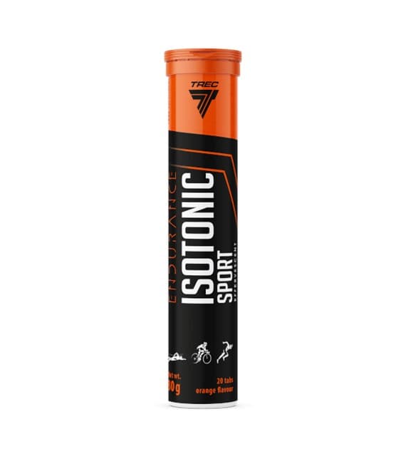 Trec - Endurance Isotonic Sport Effervescent, Orange - 20 Tabs – Trec förpackning