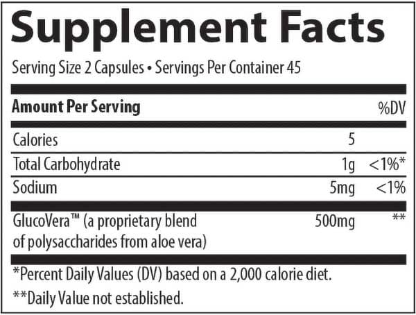 Trace Minerals Glucovera - 90 Caps