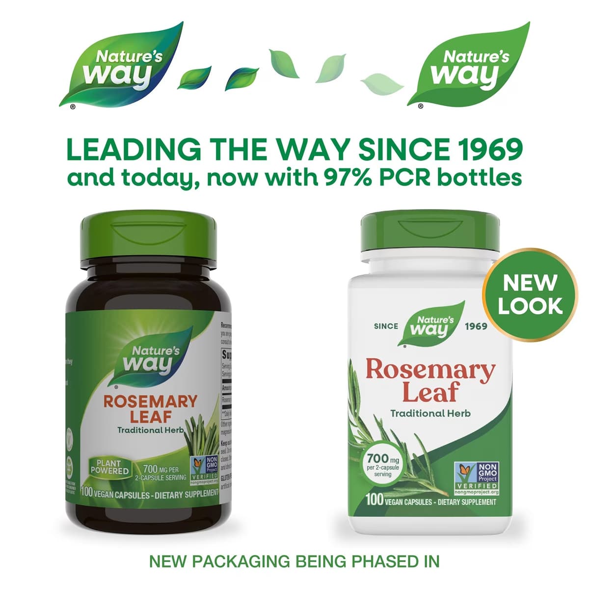 Nature'S Way - Rosemary Leaf - 100 Vcaps