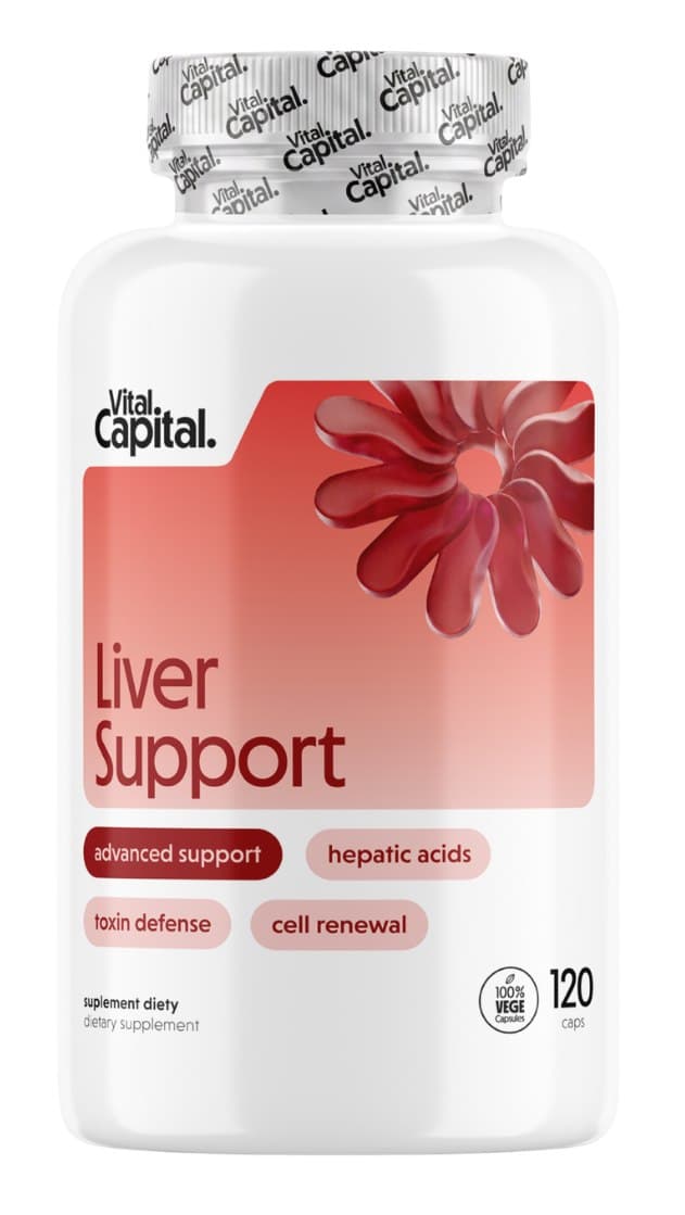 Vital Capital - Liver Support - 120 Caps – Vital Capital förpackning