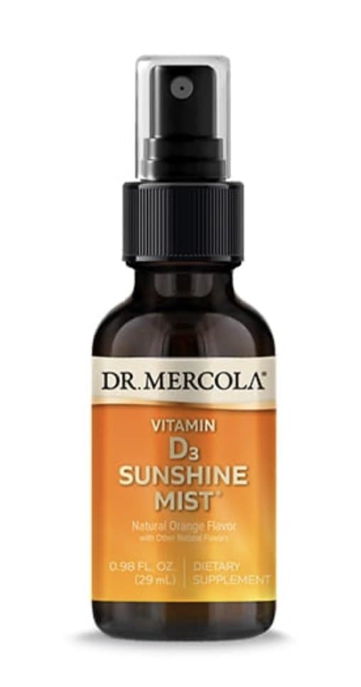 Dr. Mercola - Vitamin D3 Sunshine Mist - 29ml – Dr. Mercola förpackning