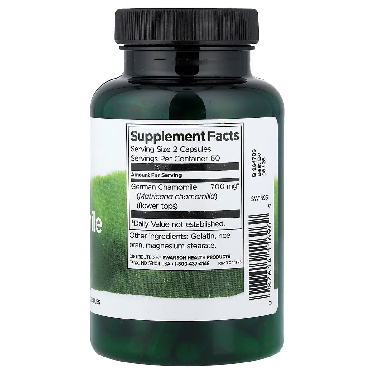 Swanson - Chamomile - 120 Caps