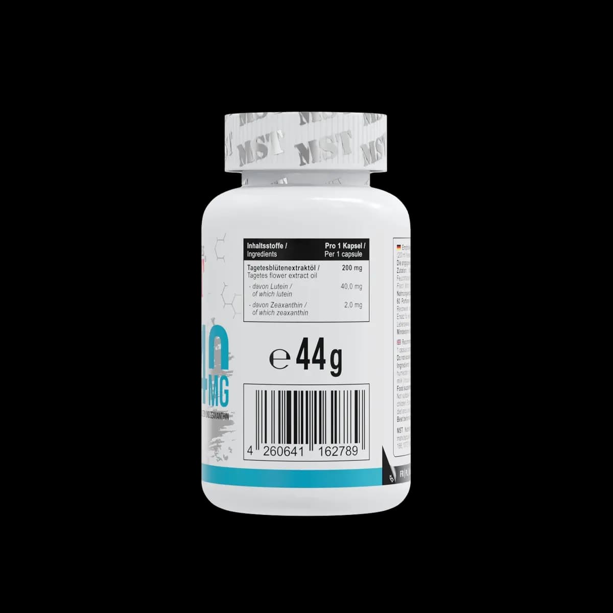 MST - Luteiini ja zeaksantiini - 40 mg, 60 kapselia