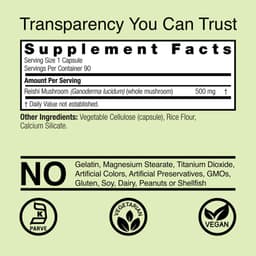 Nature's Answer - Reishi-sieni - 90 Vcaps
