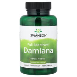 Swanson - Full Spectrum Damiana - 100 Caps