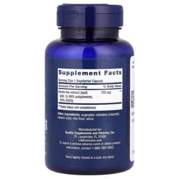 Life Extension - Lightly Caffeinated Mega Green Tea Extract - 100 Vcaps