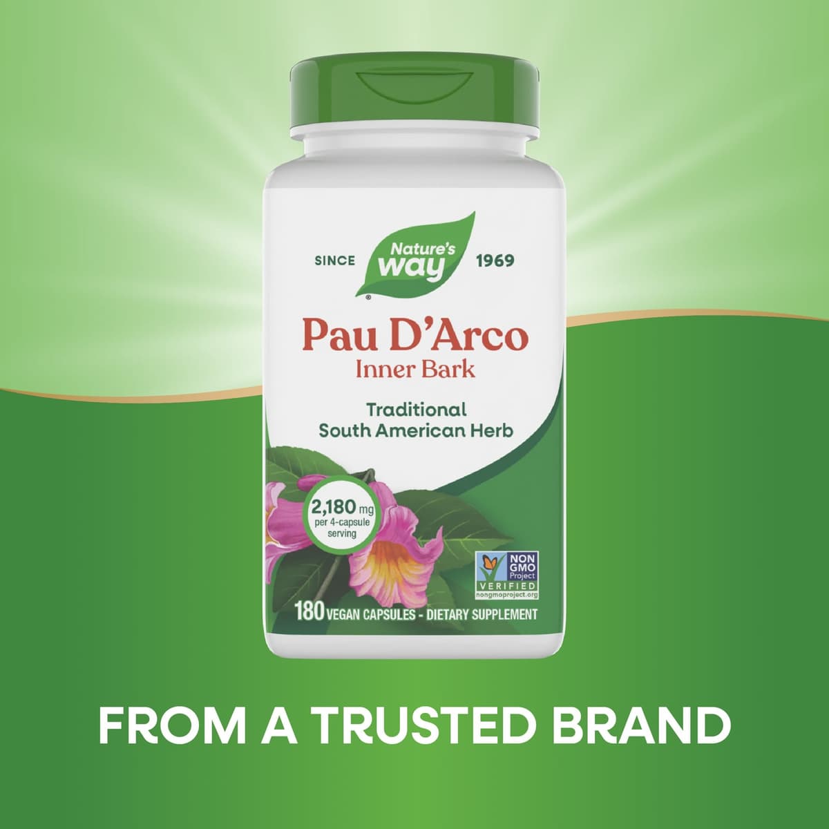 Nature'S Way - Pau D'Arco Inner Bark - 180 Caps