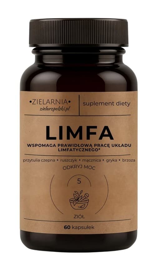 Zielarnia - Limfa - 60 Caps – Zielarnia förpackning
