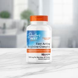 Doctor's Best - Nopeuttava Arginiini-kompleksi Nitrosigine kanssa - 60 tablettia