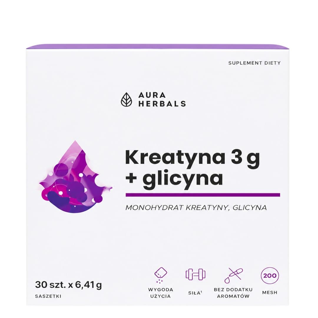 Aura Herbals - Creatine Monohydrate + Glycine 5g