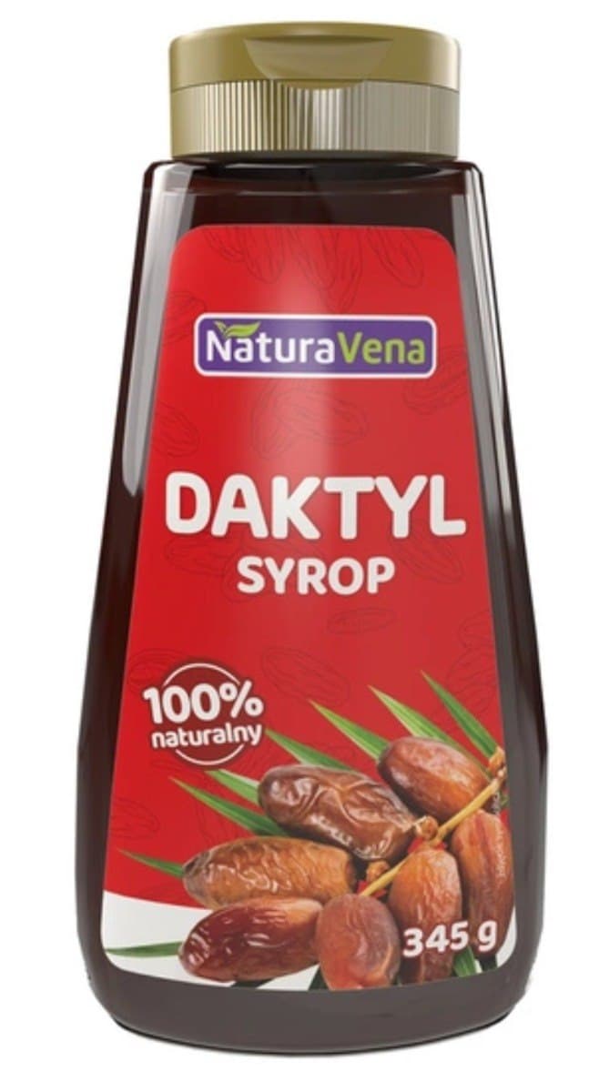 NaturaVena - Date Syrup - 345g – Naturavena förpackning