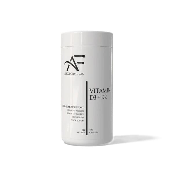 Apex Formulas - Vitamin D3+K2 - 30 Tabs
