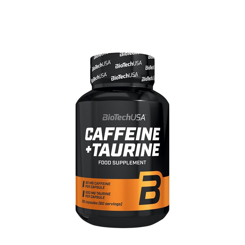 BioTechUSA - Caffeine + Taurine - 60 Caps – BioTechUSA förpackning