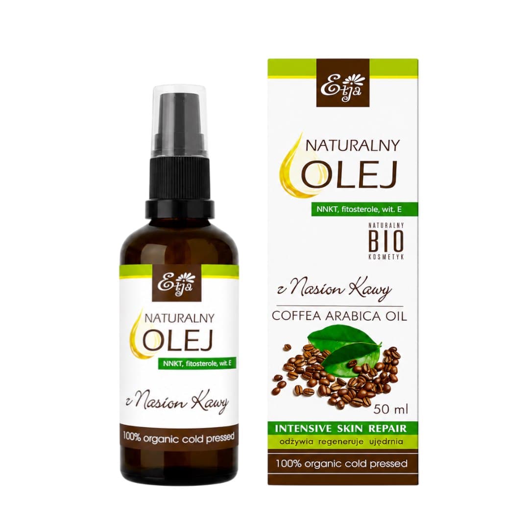 Etja - Natural Coffee Seed Oil - 50 ml – Etja förpackning