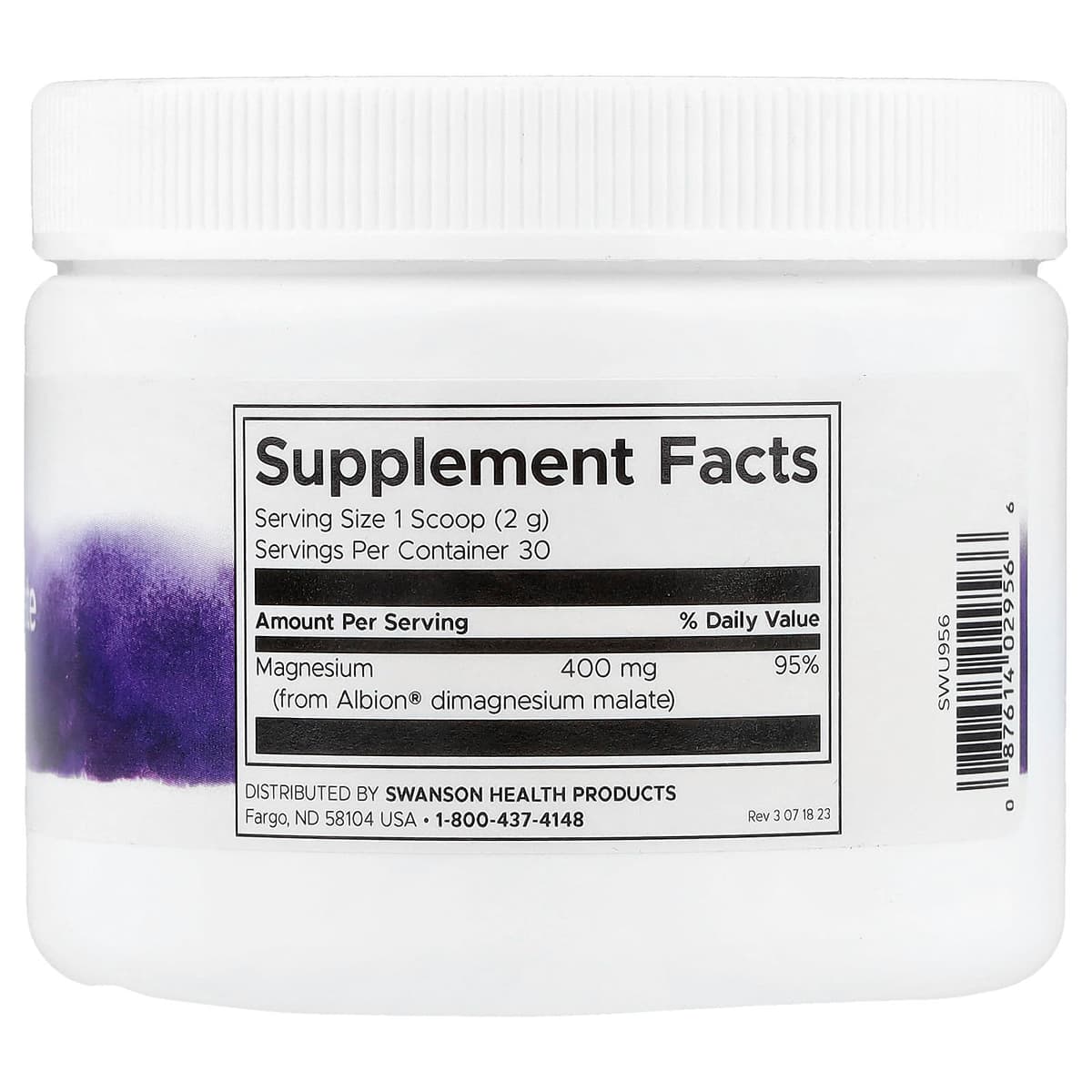 Swanson - Albion DiMagnesium Malate (60 g)