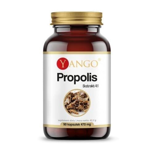 Yango - Propolis Extract 4:1 - 90 Caps – Yango förpackning