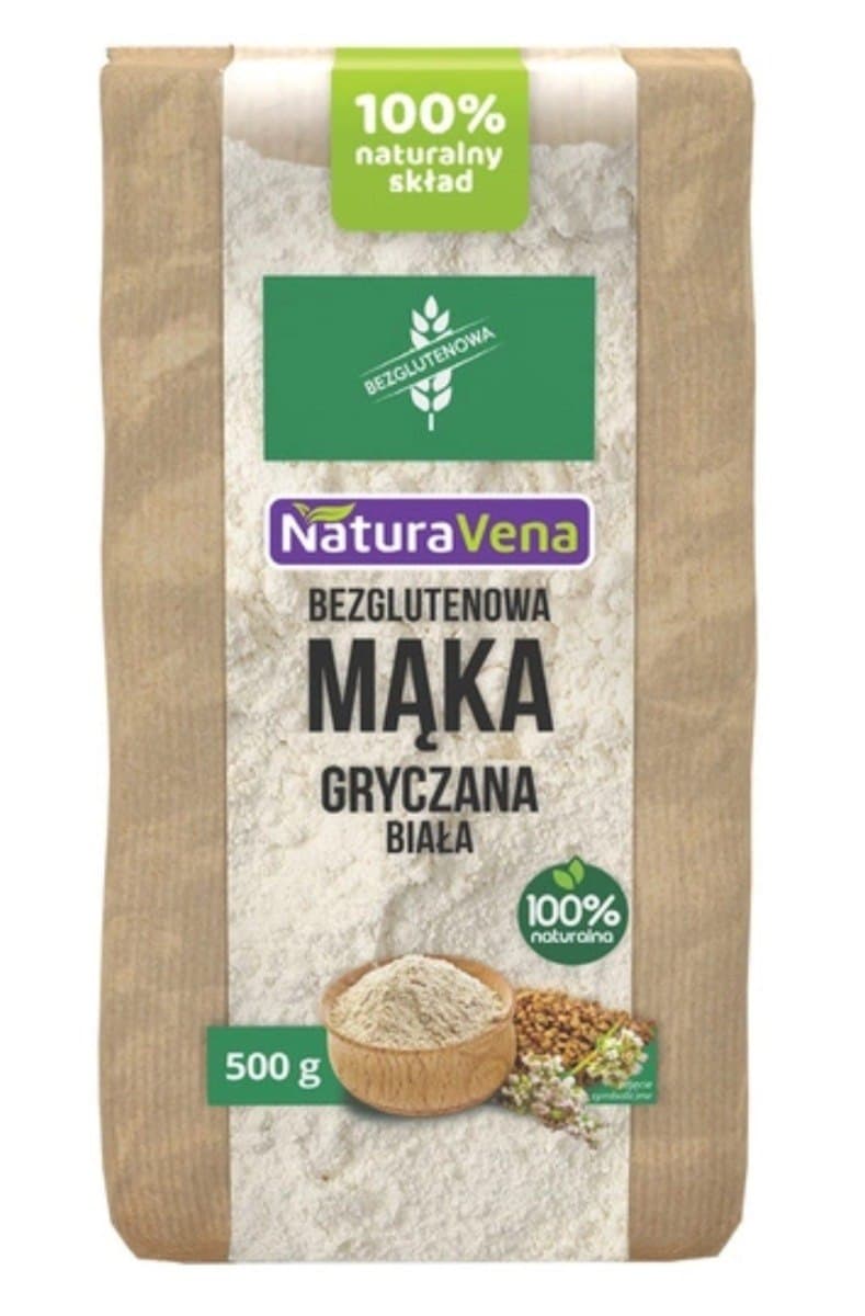 NaturaVena - Gluten-Free Buckwheat Flour - 500 g – Naturavena förpackning