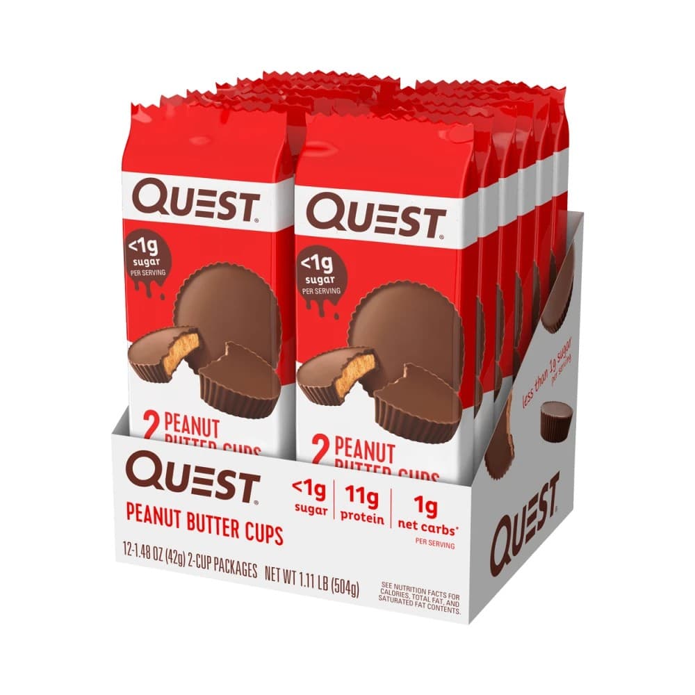 Quest Nutrition - Peanut Butter Cups – Quest Nutrition förpackning