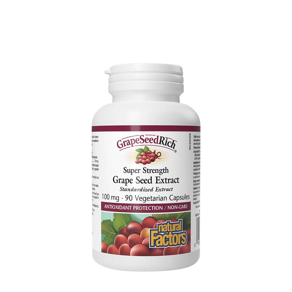 Natural Factors - Super Strength Grape Seed Extract