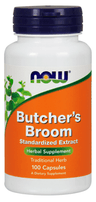 NOW Foods - Butcher's Broom - 100 Capsules