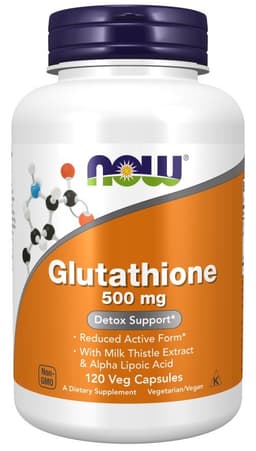 Now Foods - Glutathione With Milk Thistle & Alpha Lipoic Acid