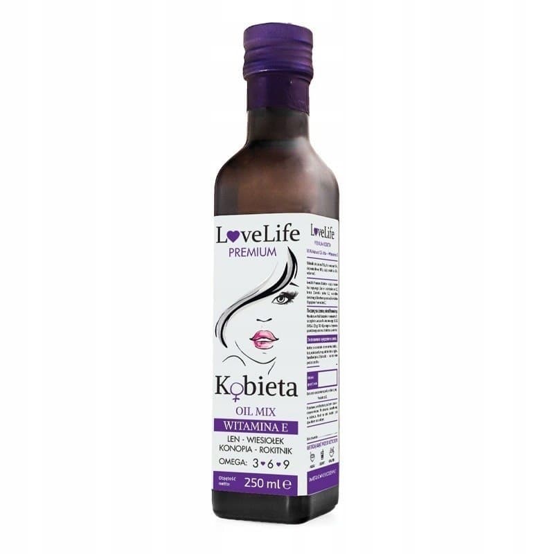 LoveLife - Kobieta Premium Oil Mix - 250 ml – LoveLife förpackning