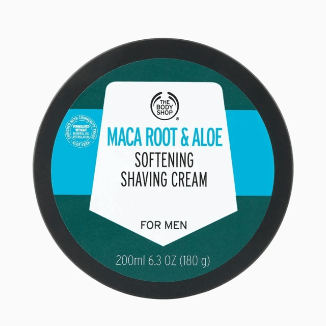 The Body Shop - Rakkräm med macarot och aloe för män – The Body Shop