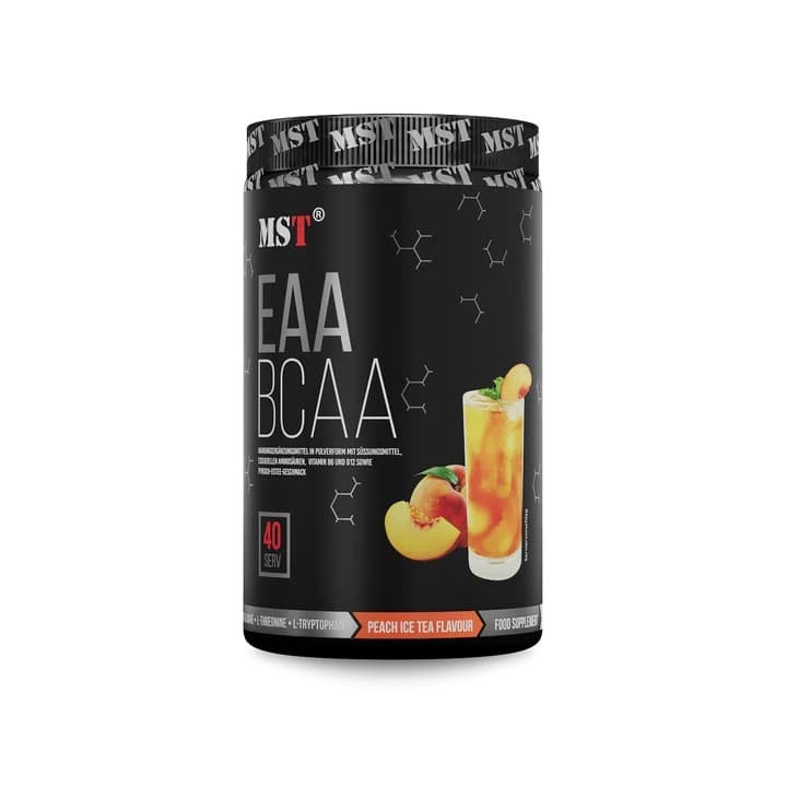 MST - EAA ja BCAA Persikkajäätee, 520 g