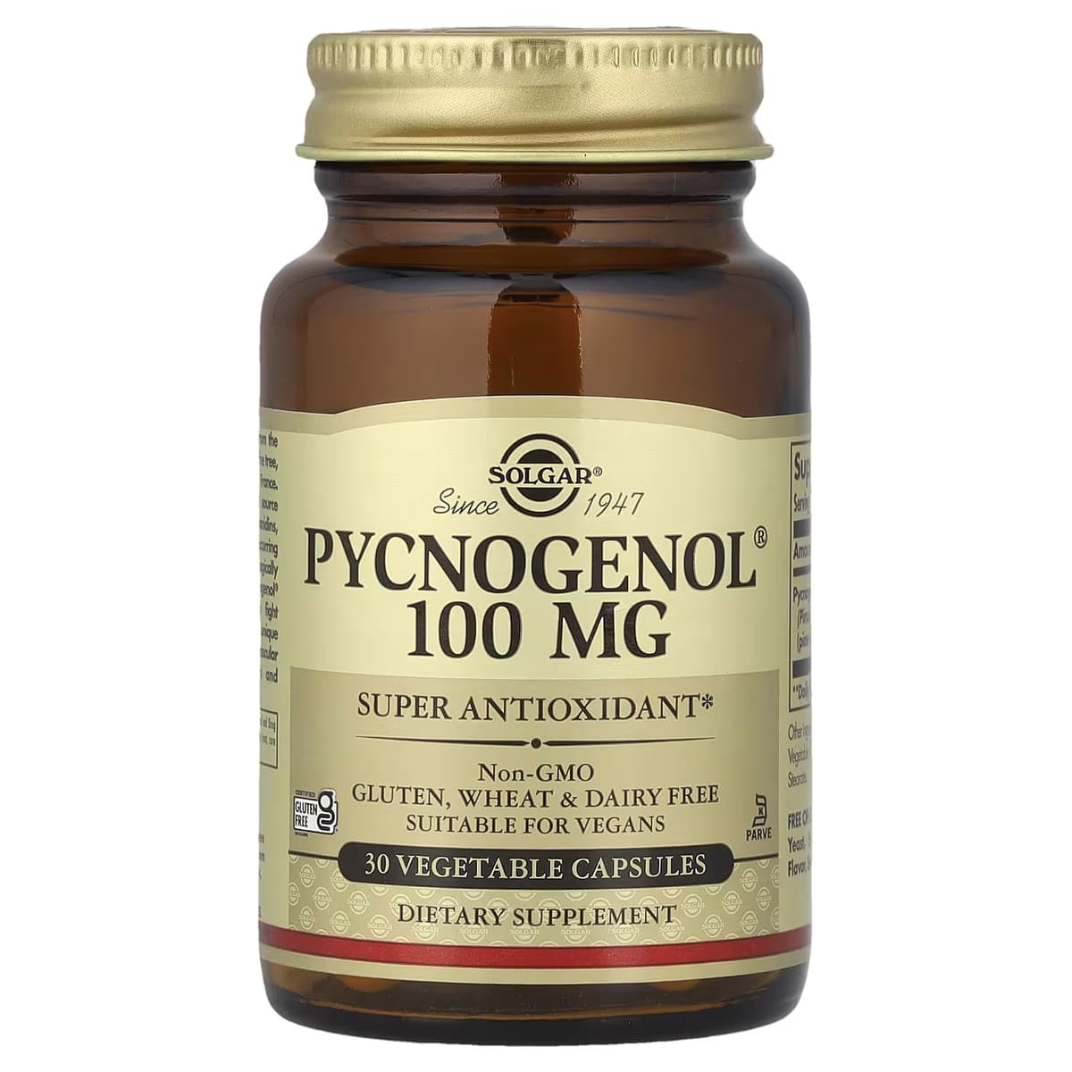 Solgar Pycnogenol 100mg 30 Caps