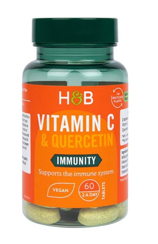 Holland & Barrett - Vitamin C & Quercetin - 60 Tabs
