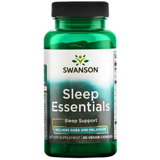 Swanson - Sleep Essentials - 60 Caps – Swanson förpackning