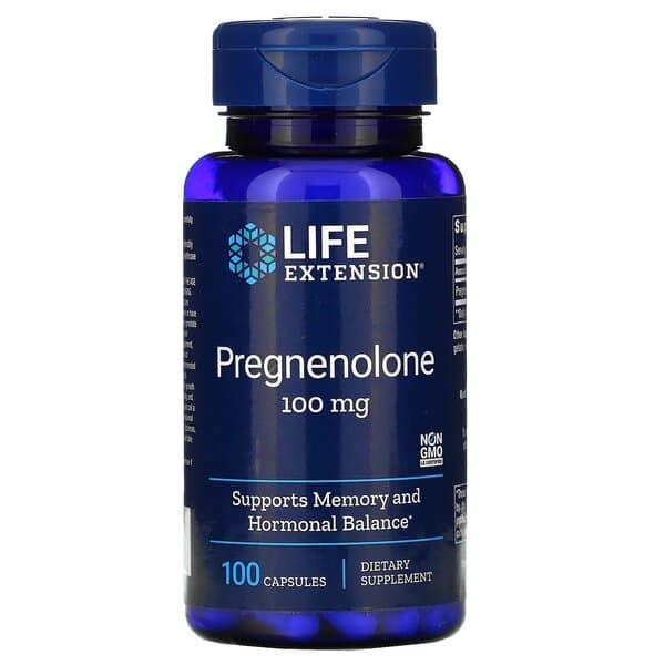 Life Extension - Pregnenolone - Hormone Support