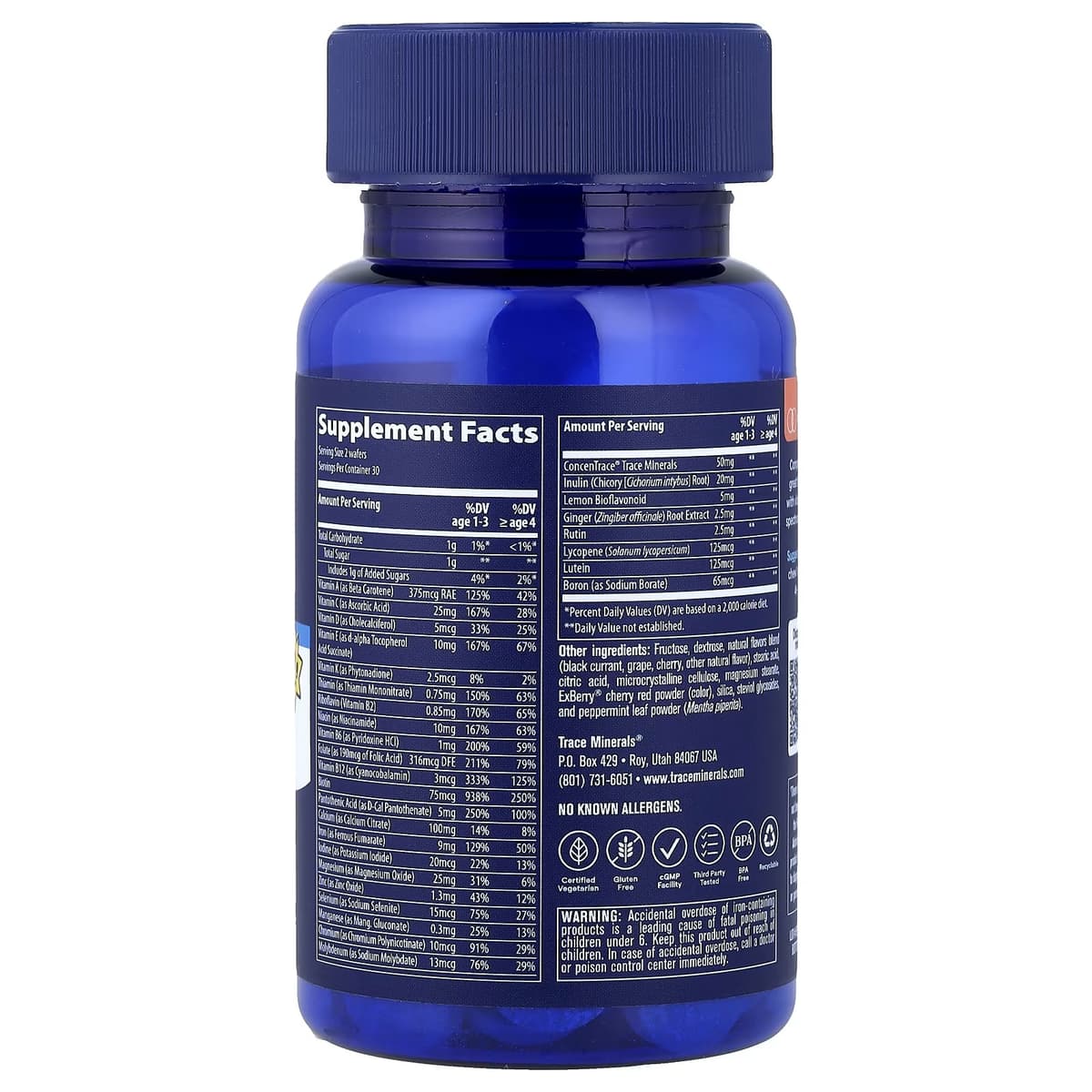 Trace Minerals - Children's Complete Chewable