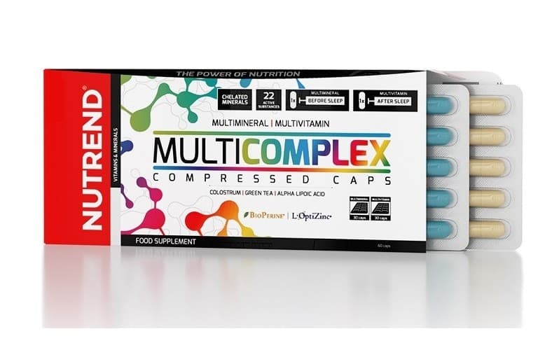 Nutrend - Multicomplex Compressed Caps - 60 Caps