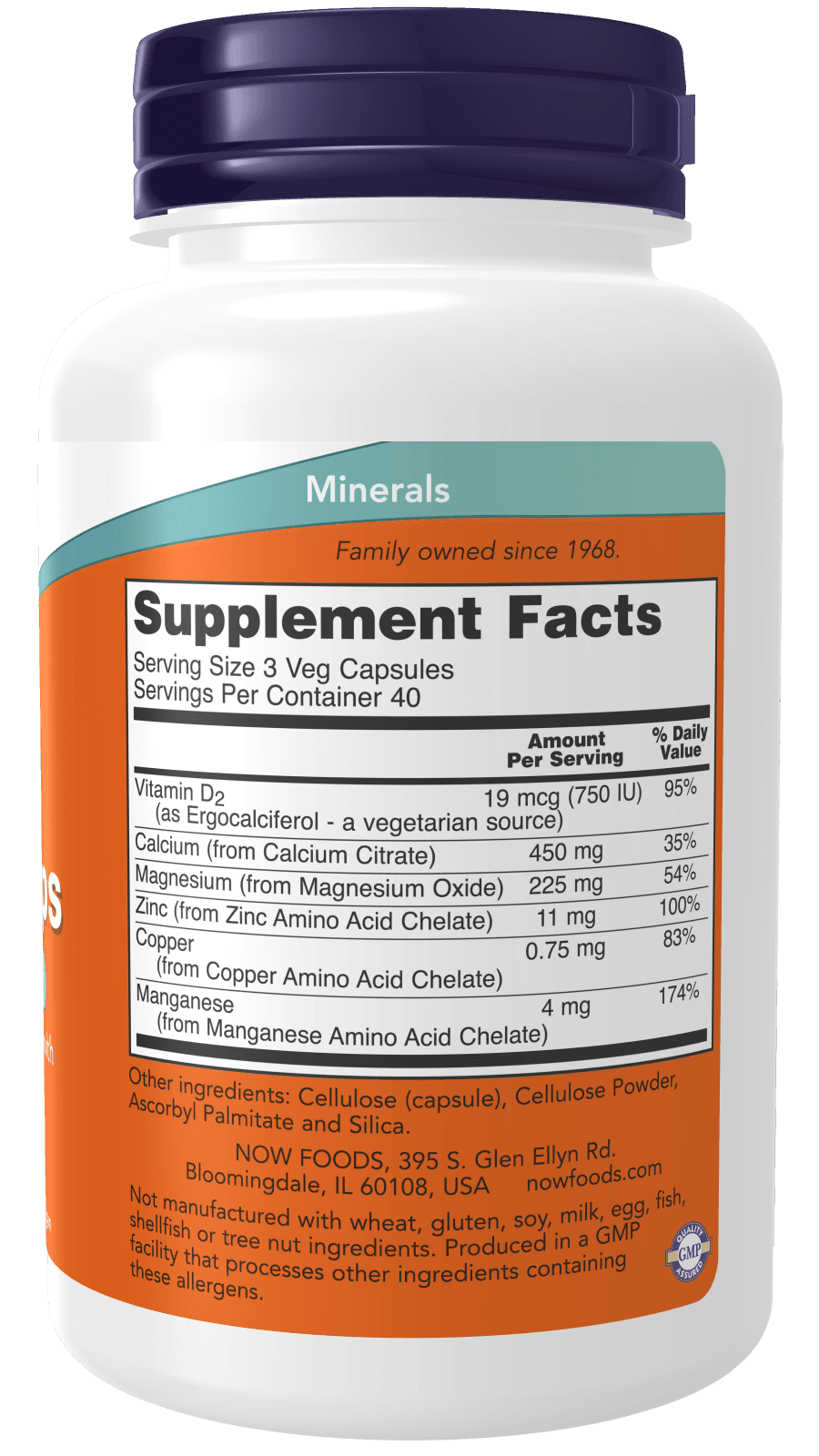 Now Foods - Calcium Citrate - 120 Vcaps